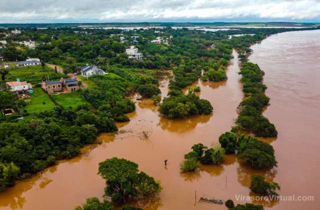 Alerta en Santo Tomé por potencial nueva crecida del Río Uruguay